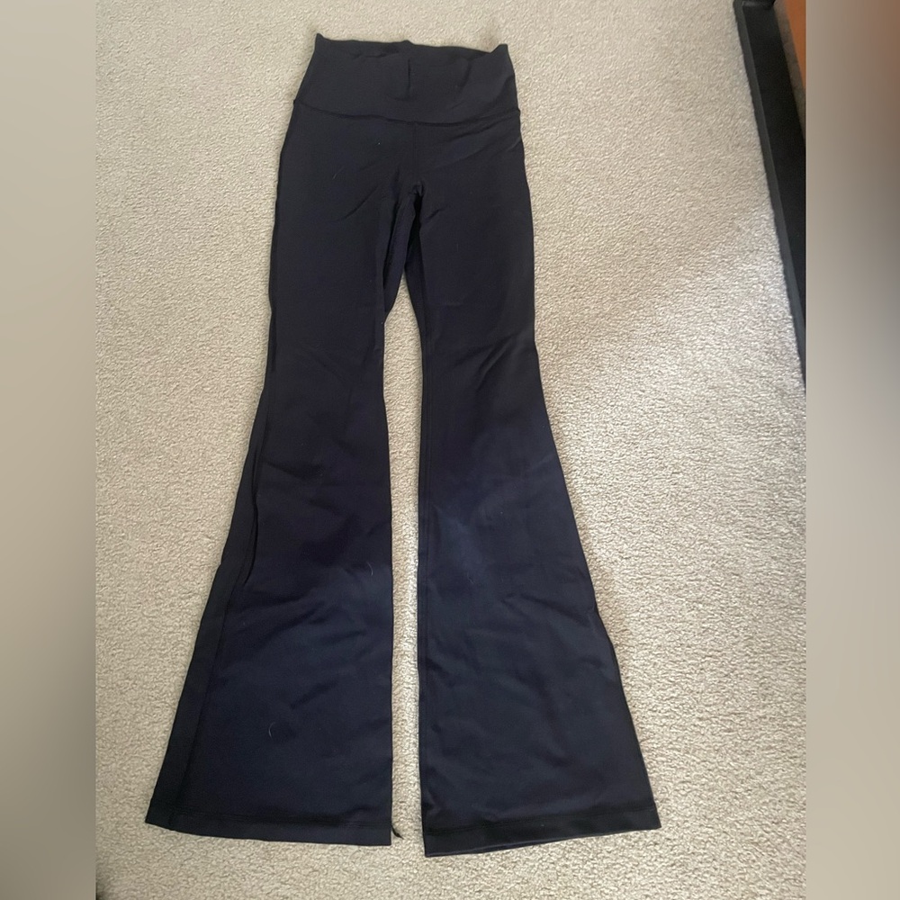 TNA Black Flared Leggings